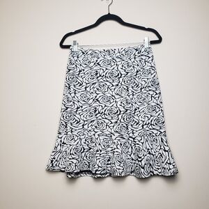 MANDY EVANS Fit & Flare Mini Skirt